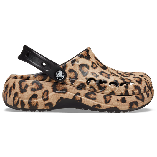 Baya Platform Animal Print Clog